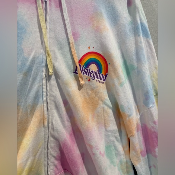 Disneyland Resort Disney Pride Hooded Full Zip Sweatshirt Plus Size XXL Unisex - Picture 6 of 13